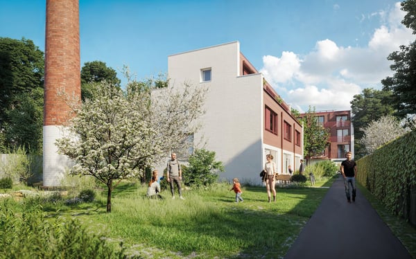 Vertikal Living - Eigenes Reihenhaus: Kompakt. Ruhig. Urban. 1