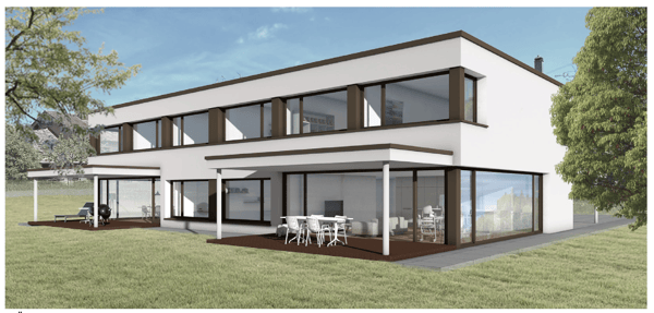 Neubau: 1.5-Zimmerwohnung im Erdgeschoss mit 420m2 Gartenanteil 19