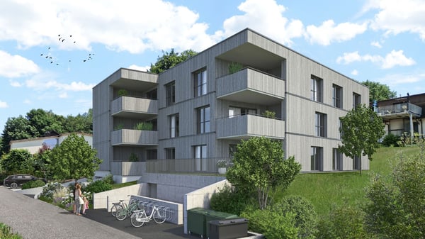 Neubauwohnung: 4.5-Zimmer-Eigentumswohnung im Erdgeschoss