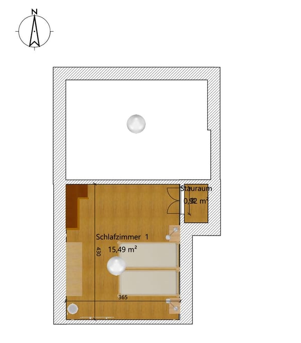 möblierte 1.5-Zimmer-Maisonettewohnung 11
