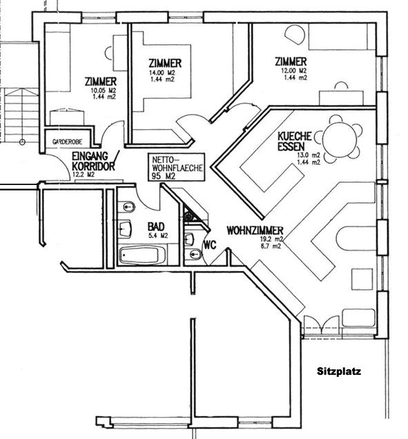 4.5 Zimmerwohnung in Hagenbuch 7