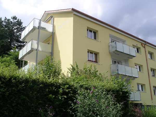 2-Zimmer Dachwohnung mit Blick über Schaffhausen 1