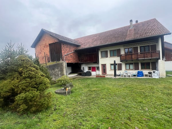 Charmante ferme de deux appartements au cœur du village de Mézières (FR) 3