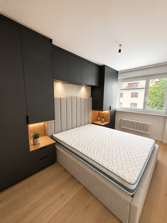 À louer – Superbe appartement semi-meublé de 2.5 pièces au cœur de Fribourg 1