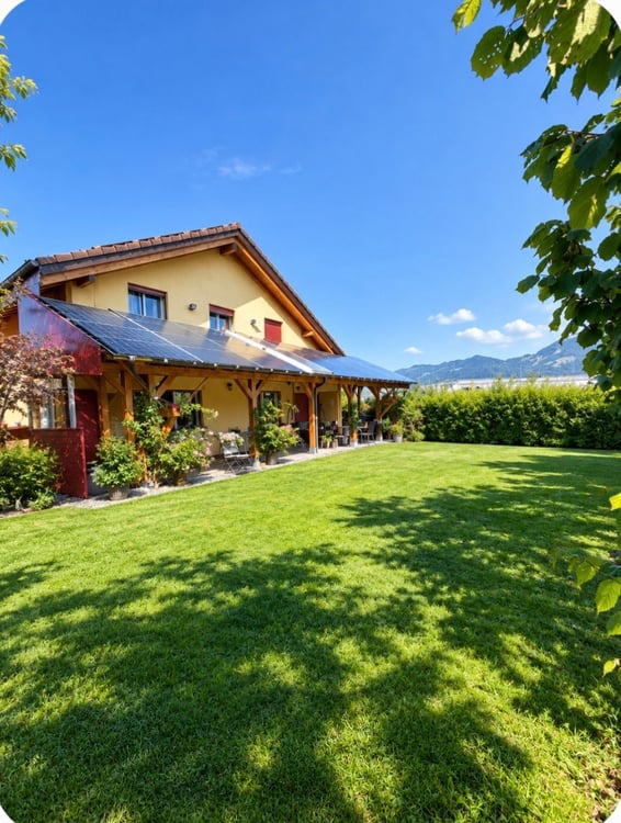 Maison individuelle aux volumes généreux avec appartement indépendant à Bulle 1
