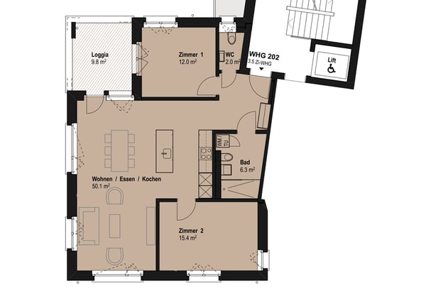 Erstvermietung beim Bahnhof Töss 2