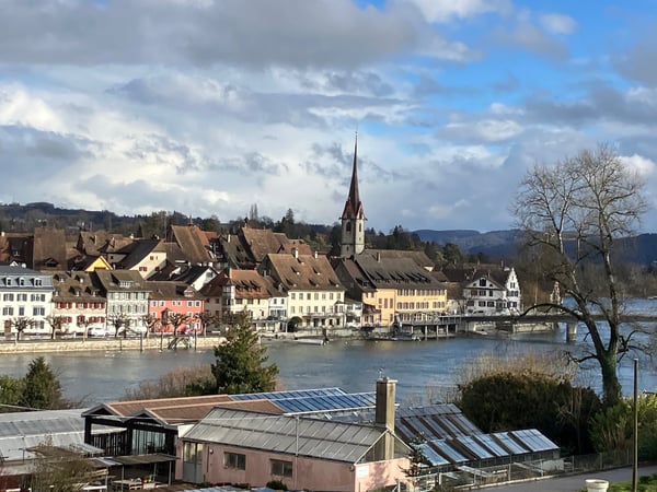 Wohnen mit Sicht auf Rhein und Altstadt...