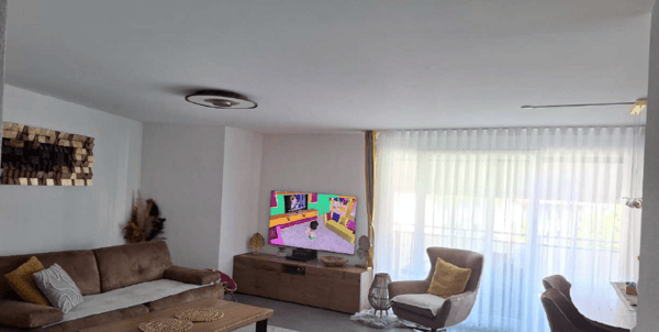 Moderne Wohnung mit Balkon und Bergsicht 3