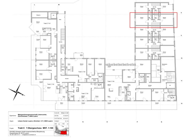 3.5 Maisonette-Wohnung im Löwen Center Luzern - befristet mieten bis Ende April 2028 13