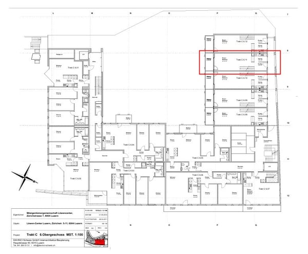 3.5 Maisonette-Wohnung im Löwen Center Luzern - befristet mieten bis Ende April 2028 12