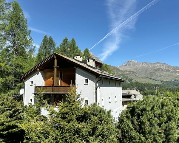 Exklusives Maisonettewohnung mit Sauna & Panoramablick über Silvaplana 1