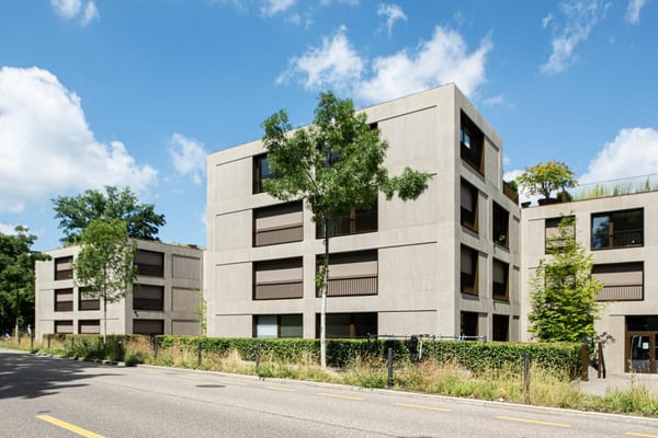 Moderne 1.5-Zimmer Attikawohnung im urbanen Landolt Areal 1