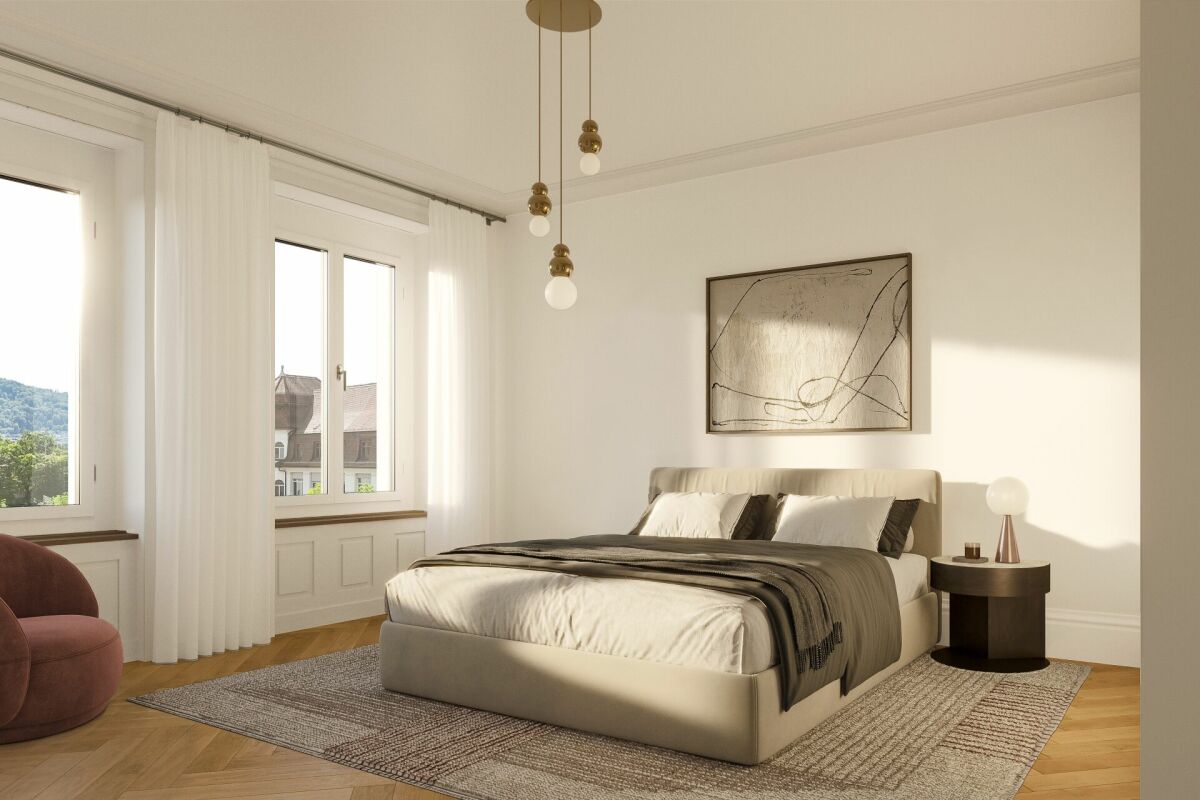 Ihr neues Zuhause im Kreis 3 - Exklusive 3.5-Zimmer-Wohnung im EG