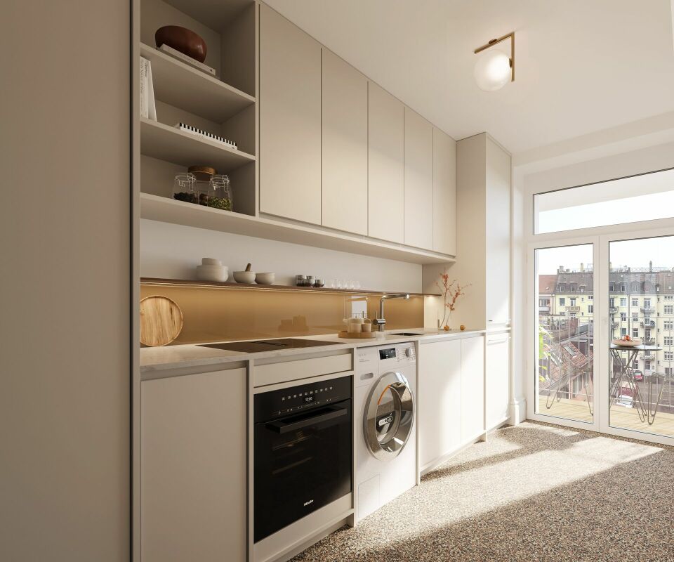 Ihr neues Zuhause im Kreis 3 - Exklusive 3.5-Zimmer-Wohnung im EG