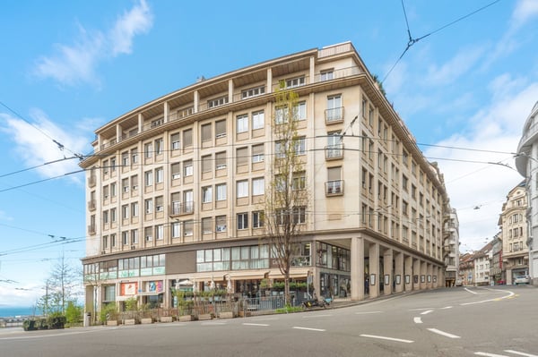 Vitrines publicitaire au coeur de Lausanne 2