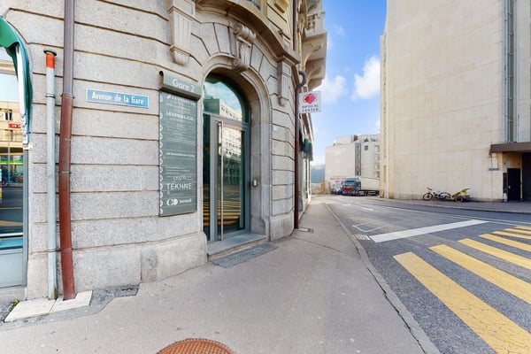 In der Nähe des CFF-Bahnhofs 11