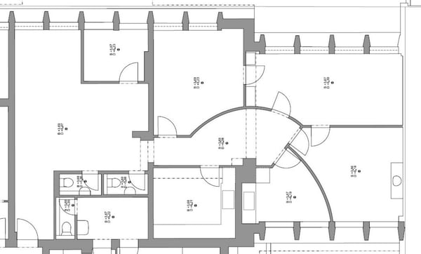 Grand bureau de 150m2 à louer situé au Boulevard de Pérolles 32 3