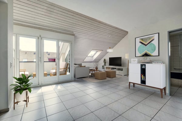 Über den Dächern von Kölliken muss die Wohnqualität wohl grenzenlos sein 3