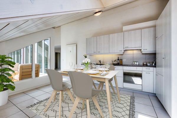 Über den Dächern von Kölliken muss die Wohnqualität wohl grenzenlos sein 2