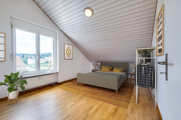 Über den Dächern von Kölliken muss die Wohnqualität wohl grenzenlos sein 7