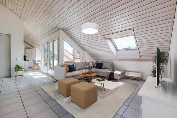 Über den Dächern von Kölliken muss die Wohnqualität wohl grenzenlos sein 1