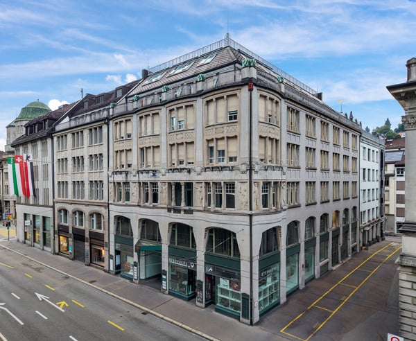 Arbeiten an Toplage - Bürofläche beim Hauptbahnhof St. Gallen 2
