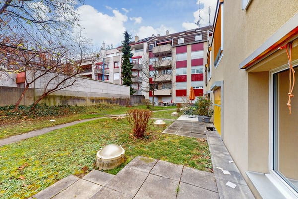 2.5-Zimmer-Studio mit Gartensitzplatz in Basel 2