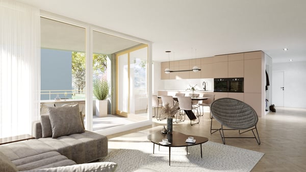 Hochmoderne Wohnung - weniger als 100 Meter vom Bahnhof Selzach entfernt. 3