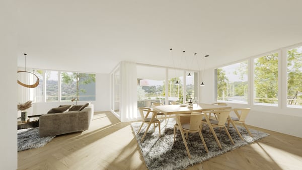 Hochmoderne Wohnung - weniger als 100 Meter vom Bahnhof Selzach entfernt. 2