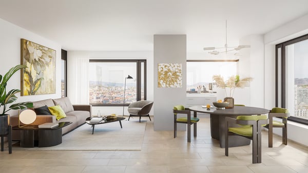 Urbanes Wohnen in einem inspirierenden Umfeld 1