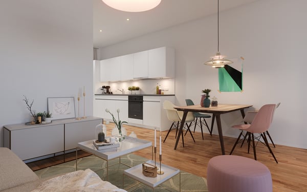 Helle und grosszügige Atelierwohnung im Henz Areal 3