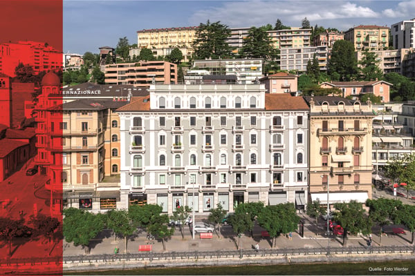 Ufficio di prestigio con vista lago in Via Nassa 1