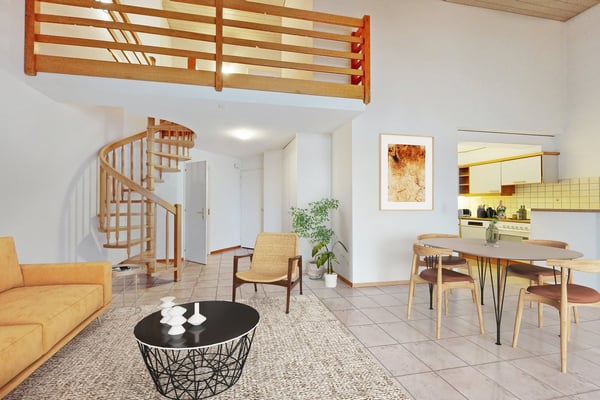 Magnifique duplex dans le bourg d'Echallens !