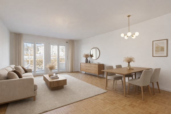 Appartements rénovés - 6.5 pièces Rue Marcello, Fribourg 1