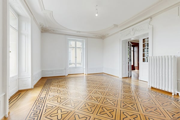 Appartement haussmannien dexception avec jardin au centre de Lausanne 1