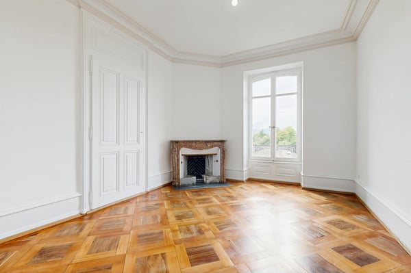 Appartement haussmannien dexception avec jardin au centre de Lausanne 4