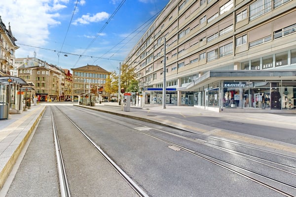 La proximité de la gare Cornavin 2
