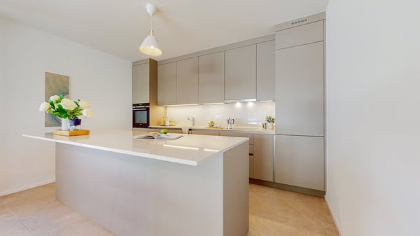 Spazi luminosi in una soluzione moderna: Residenza GEA 4