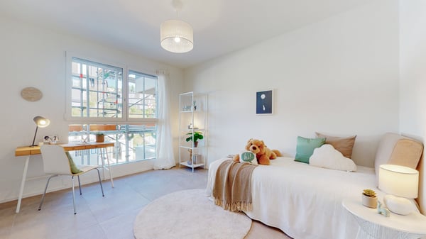 Spazi luminosi in una soluzione moderna:  Residenza GEA 8