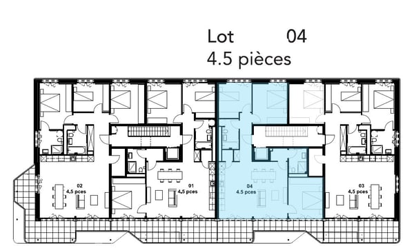 Nouveaux logements de standing  4.5 pièces à Epalinges 11
