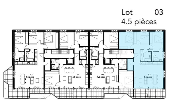 Nouveaux logements de standing  4.5 pièces à Epalinges 10
