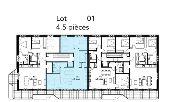 Nouveaux logements de standing  4.5 pièces à Epalinges 8