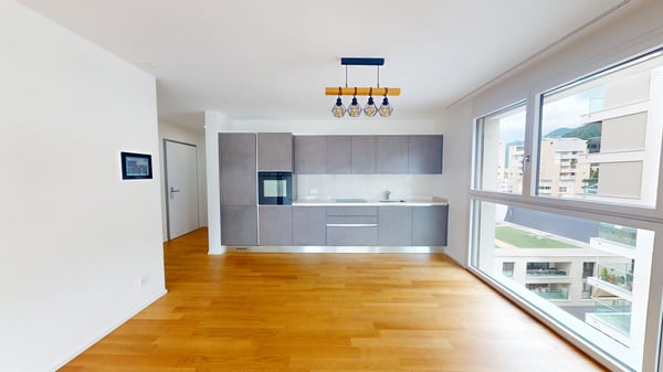 Exklusiver Zweitwohnsitz im obersten Stockwerk der LocTowers 3