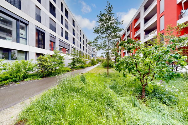 Places de parc intérieure situées dans le parking des Vergers 2
