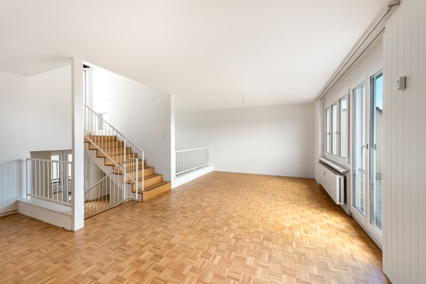 Modernes Wohnen mit Ausblick - sanierte 3.5-Zimmer-Maisonette. 9