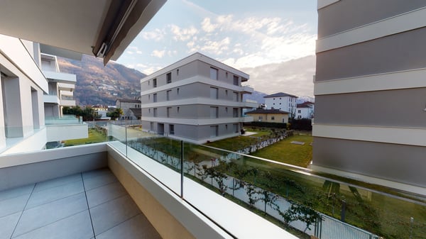 Moderno con terrazzo nella Residenza Parco Gerretta 1