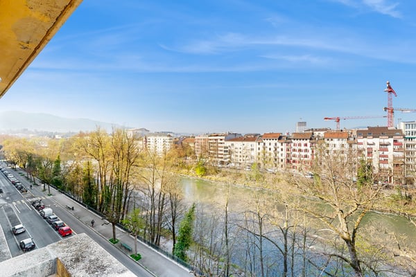 Prenez de la hauteur en surplombant les quais de l'Arve! 10