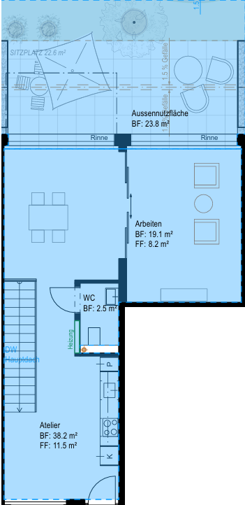 Brandneue 1.5-Zimmer-Duplexwohnung an der Bernstrasse in Luzern 11