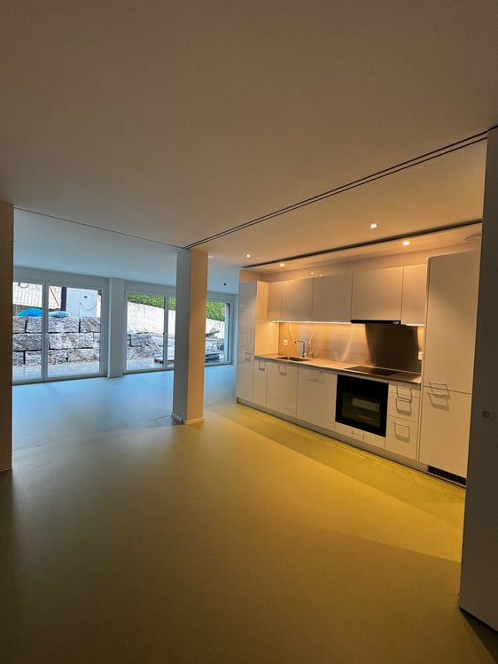 Moderne brandneue Loftwohnung mit Gartensitzplatz an der Bernstrasse (Nr.2) 1