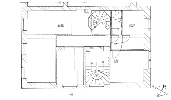 Attraktives, zweistöckiges Gewerbe an der Hirschmattstrasse in Luzern 3